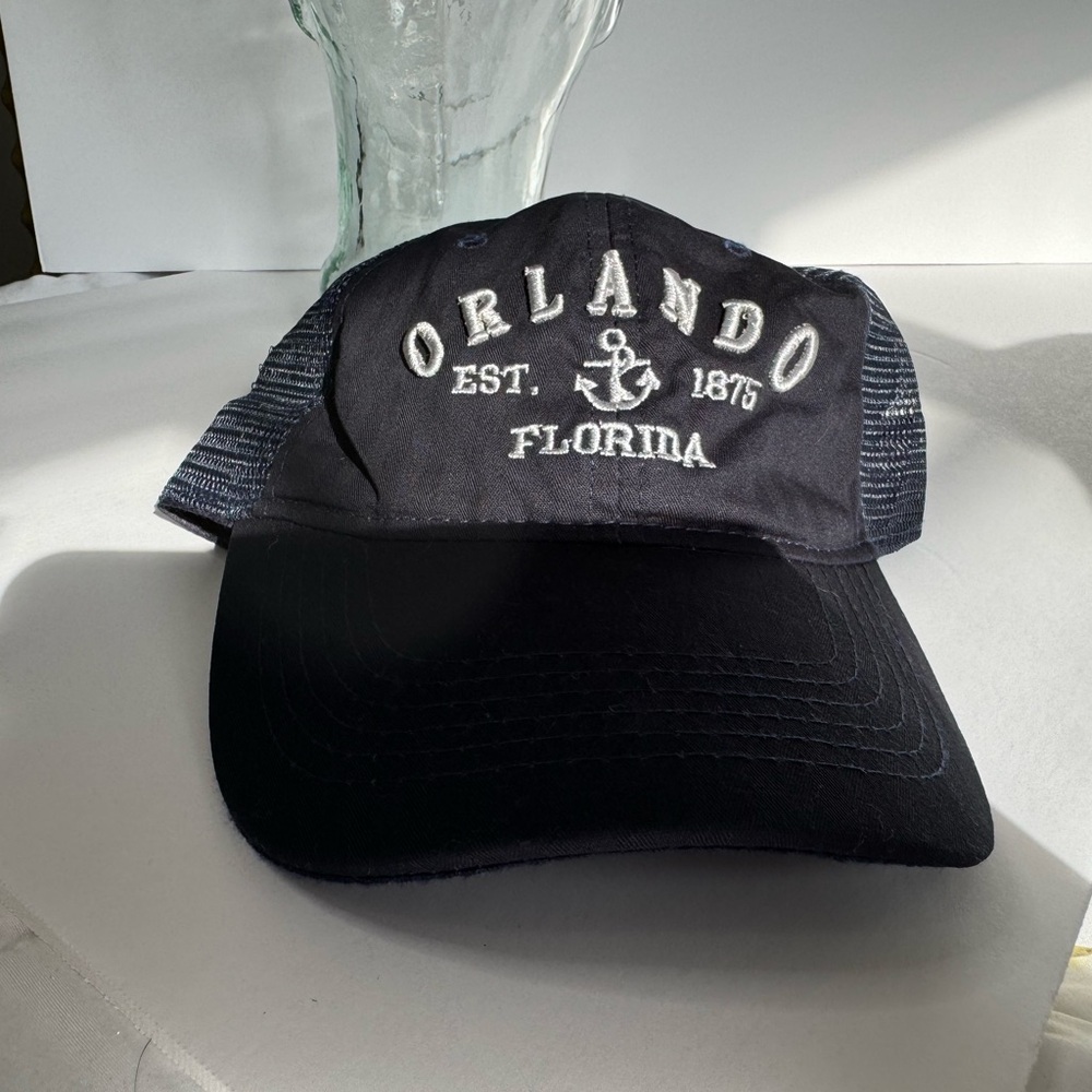 Vintage Navy Blue Florida Baseballl Cap